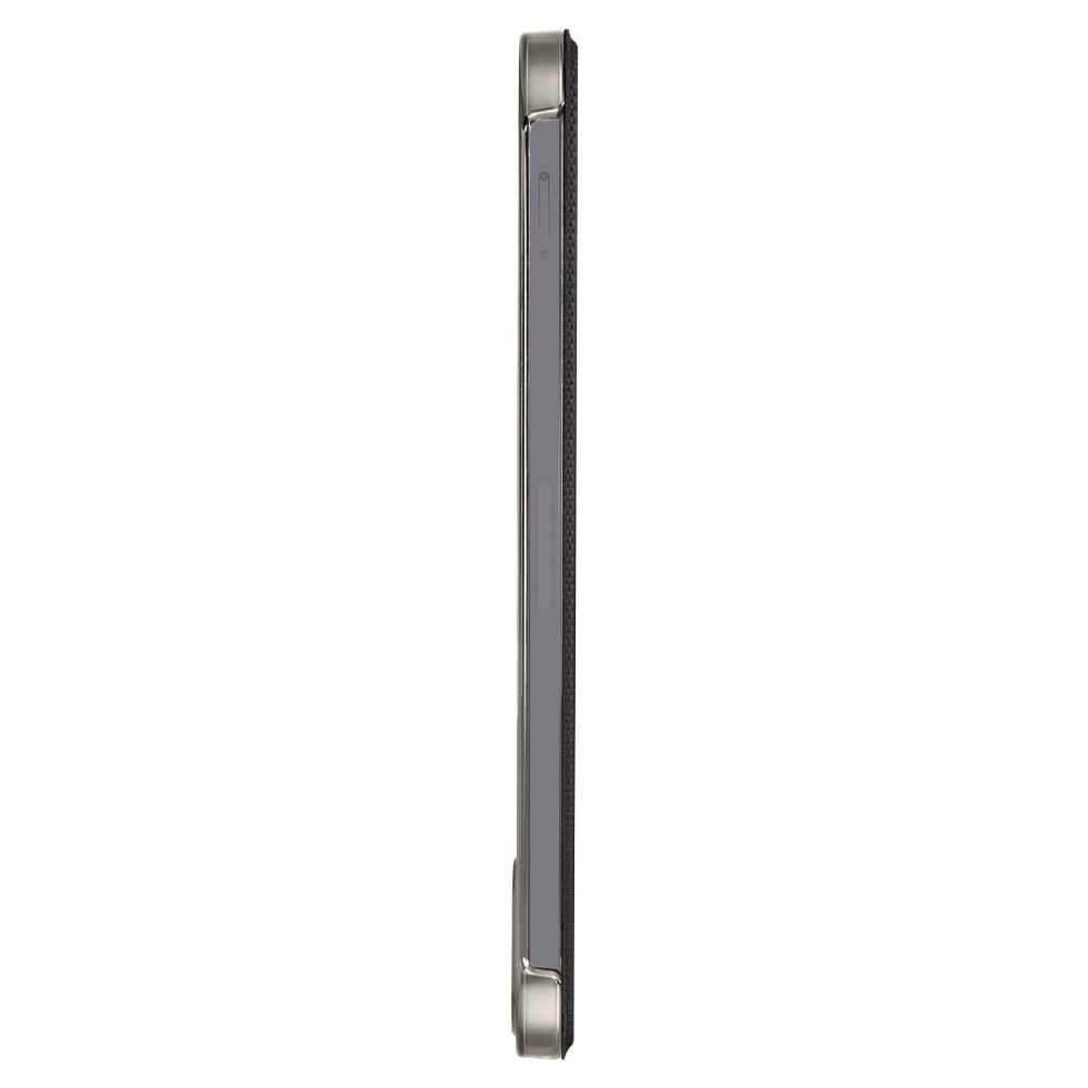 Husa Spigen Liquid Air Folio compatibila cu iPad Mini 6 (2021) Black