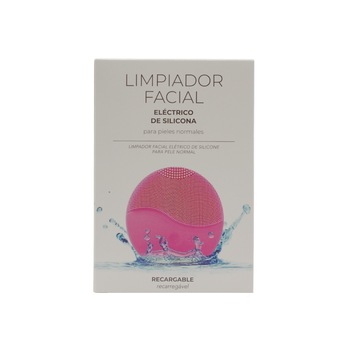 Aparat pentru masaj si curatate a fetei din silicon Roz Aparat pentru masaj si curatate a fetei din silicon Roz