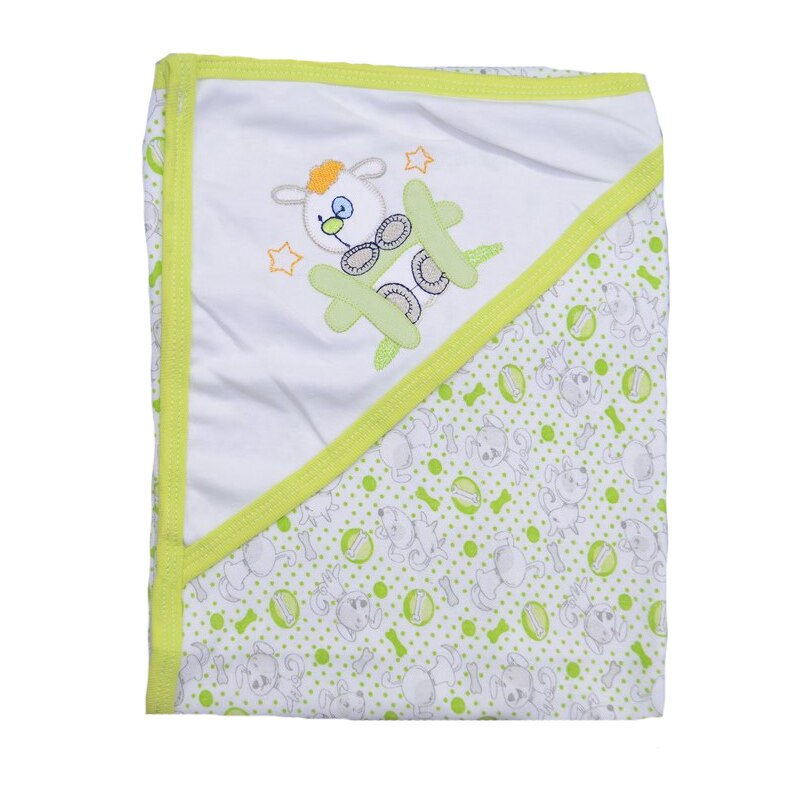 Prosop cu gluga 75 x 85 cm pentru copii Mini Junior 28-86, Multicolor 0 luni+