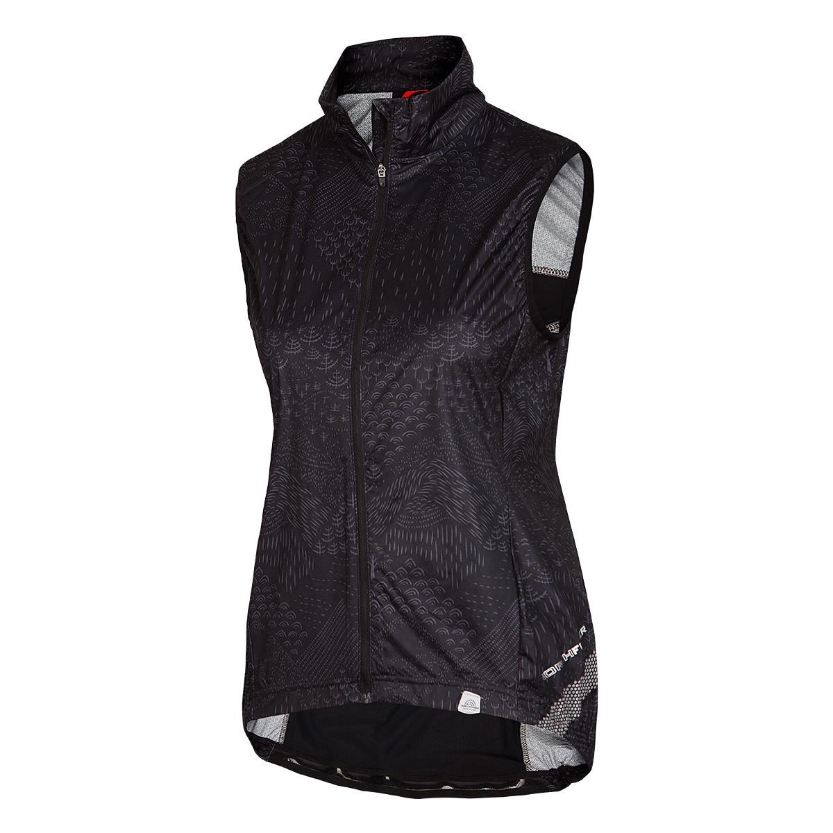 Vesta ciclism femei NORTHFINDER Ridzera VE-4281MB, Negru