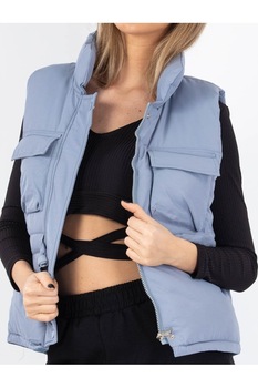 Vesta Dama Pearlie Bleu Vesta Dama Pearlie Bleu
