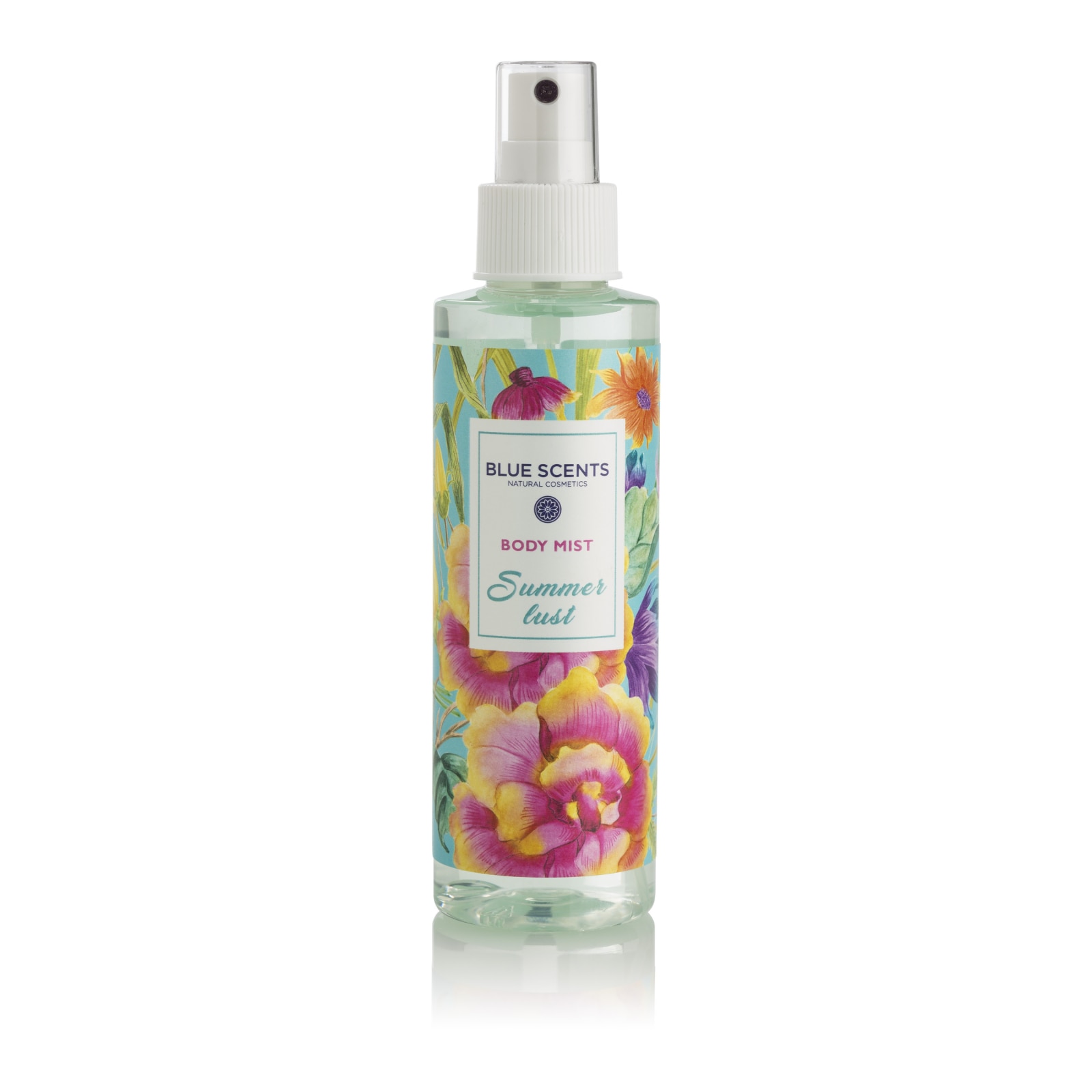 Spray de corp Blue Scents, Vis de vara, cu aloe vera si musetel, 150 ml