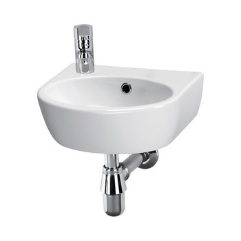 Lavoar suspendat, Cersanit Viva, 40 cm, stanga, alb, K27-114 Lavoar suspendat, Cersanit Viva, 40 cm, stanga, alb, K27-114