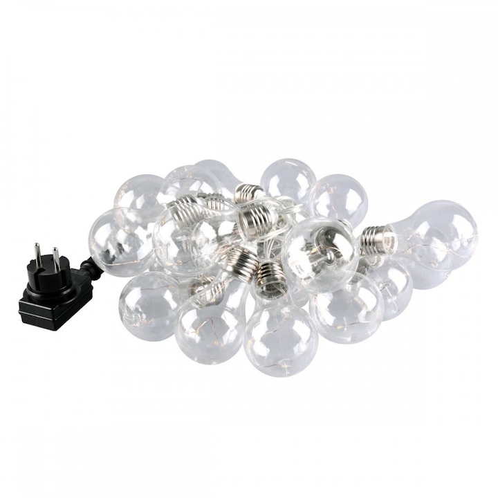 Гирлянд Smolder light 5.3м с 20 led крушки 220-240v