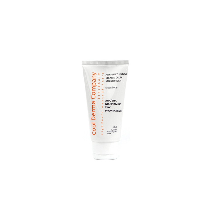 Crema pentru fata, Cool Derma, Advanced Hydro Clear & Calm, Skinfitness, 50 ml