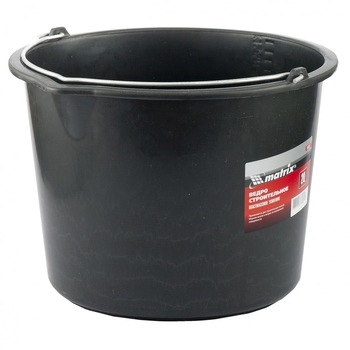 Galeata pentru constructii din plastic 20 l rigida Matrix Galeata pentru constructii din plastic 20 l rigida Matrix