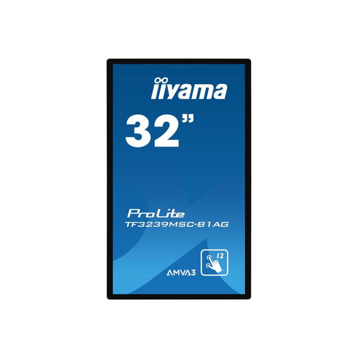 Monitor iiyama ProLite TF3239MSC-B1AG 32" AMVA, 24/7, AntiGlare, 12xPCAP, OpenFrame