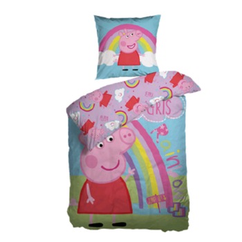 Lenjerie de pat Bed Linen 140 x 200 cm Peppa Pig 160011 Lenjerie de pat Bed Linen 140 x 200 cm Peppa Pig 160011