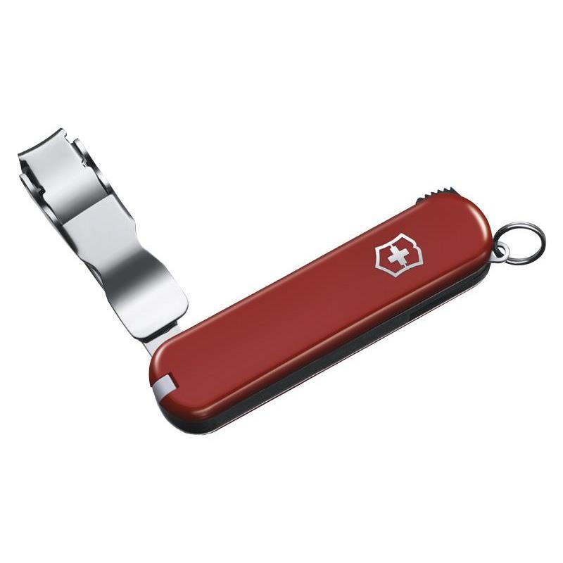 Cleste multifunctional Victorinox, Nailclip, 6.5 cm, 4 Functii, Rosu