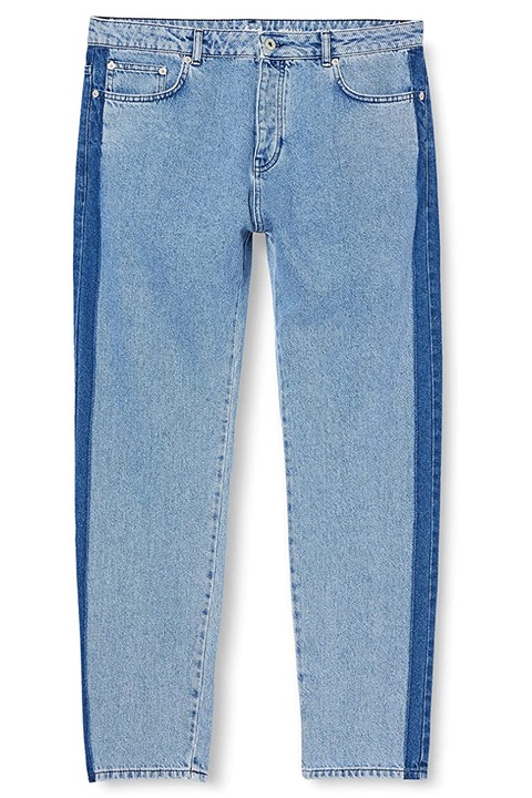 Blugi pentru bărbați Find, dungi laterale contrastante, albastru