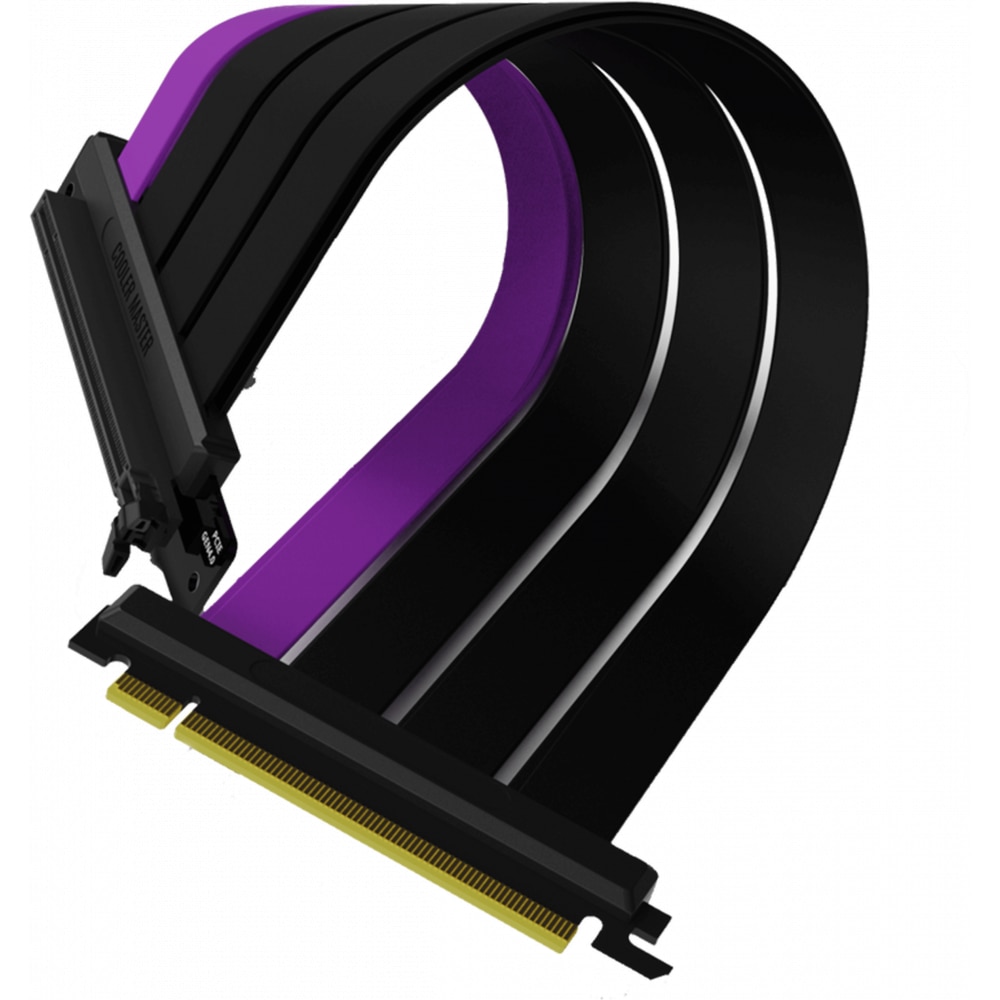 Cablu de montaj vertical pentru placa video, Cooler Master MasterAccessory  PCIe 4.0 x16 - 300mm - eMAG.ro