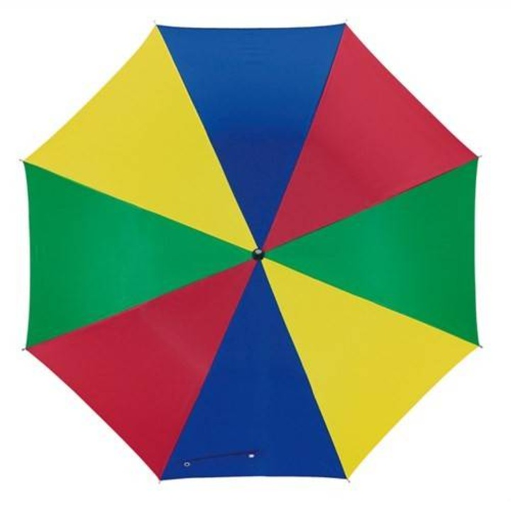 Umbrela Regular de buzunar, multicolora, pliabila, metalica, Ø85 cm
