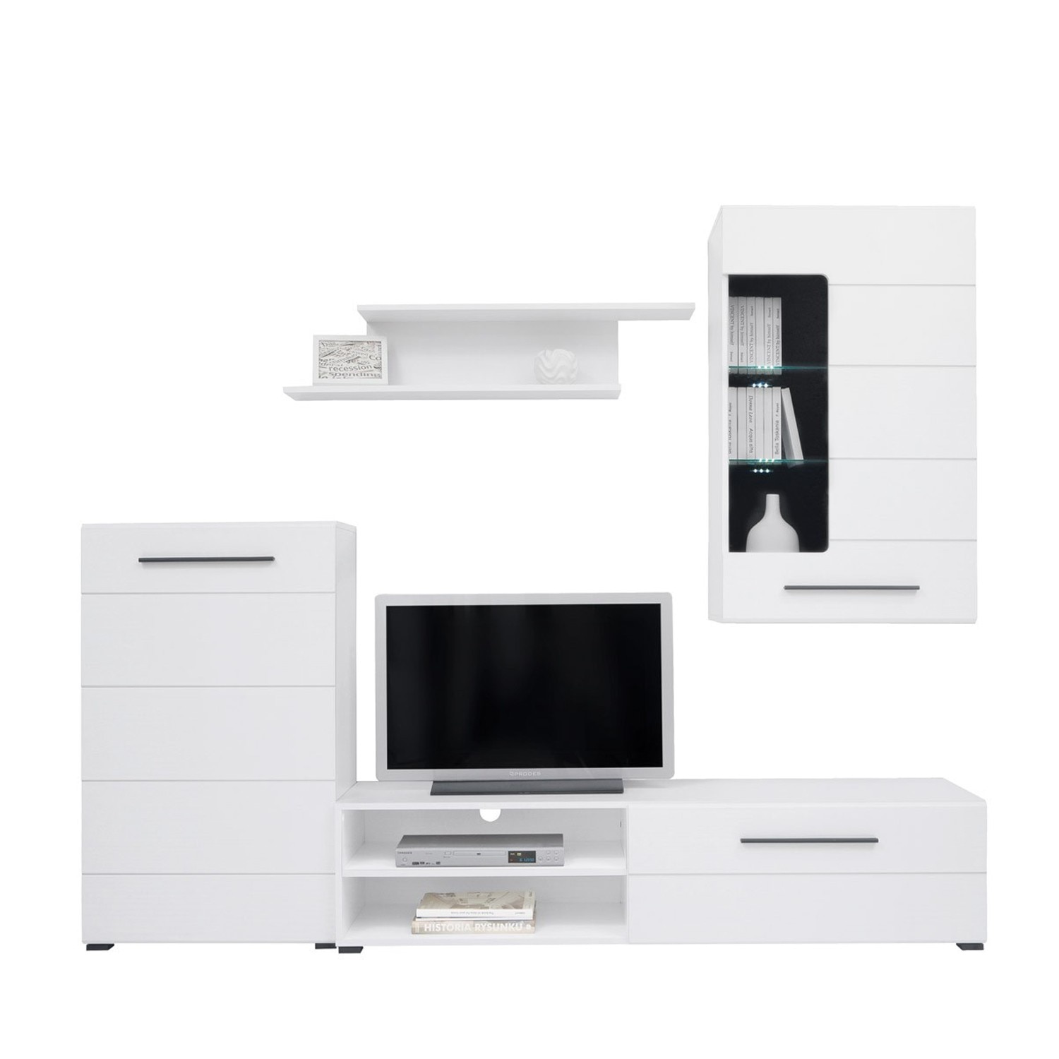 Living Lena, Alb, 228 x 188 x 42 cm