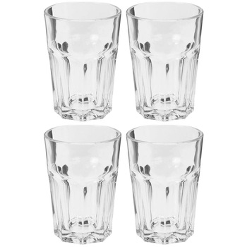 Set 4 pahare, Excellent Houseware, Sticla, Transparent, 360 ml Set 4 pahare, Excellent Houseware, Sticla, Transparent, 360 ml