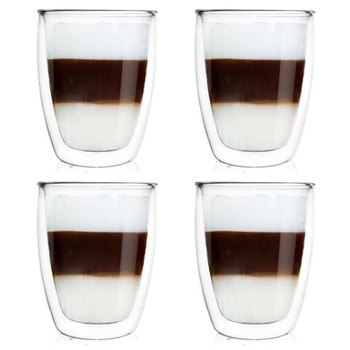 Set 4 pahare, Orion, Sticla, Transparent, 330 ml Set 4 pahare, Orion, Sticla, Transparent, 330 ml