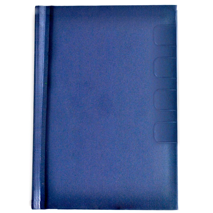 Тефтер A7 CLASICA, Без дата, 192 страници, Син