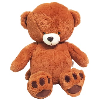 Urs de plus, Nichita, cu coada rupta, maro, 45 cm Urs de plus, Nichita, cu coada rupta, maro, 45 cm