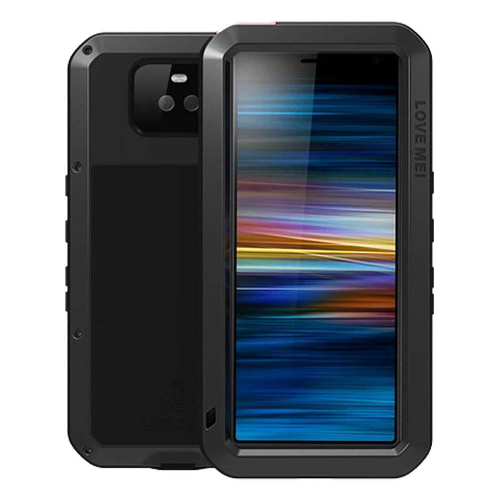 Carcasa blindata + sticla LOVE MEI Sony Xperia 10, negru