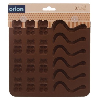 Forma jeleuri, Orion, Silicon, 18 compartimente, Maro Forma jeleuri, Orion, Silicon, 18 compartimente, Maro