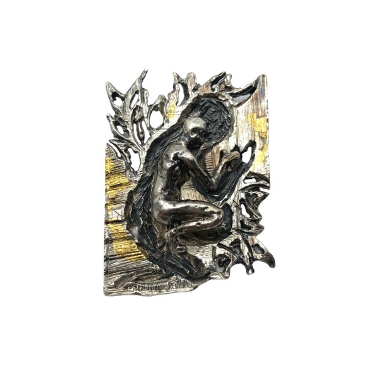 Pandantiv argint 925, placat cu aur 14k, model Esenta divina