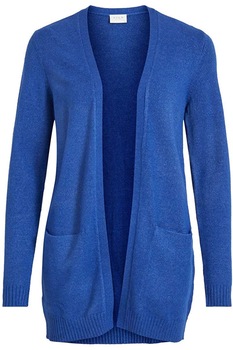 Cardigan dama 'Viril Open L/S Knit' Vila, albastru, M Cardigan dama 'Viril Open L/S Knit' Vila, albastru, M