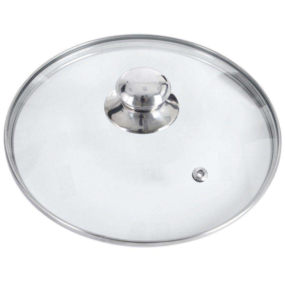 Capac tigaie, Orion, Sticla, Transparent, 30 cm