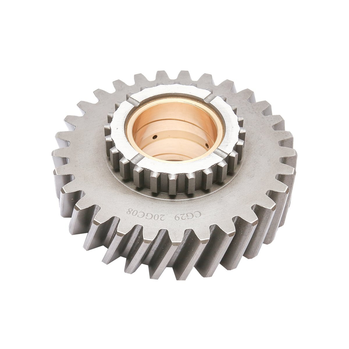 Pinion ax intermediar Z=29 cu bucsa bronz pentru reductor ax secundar ,ax 2 TAF 2241 5 2323