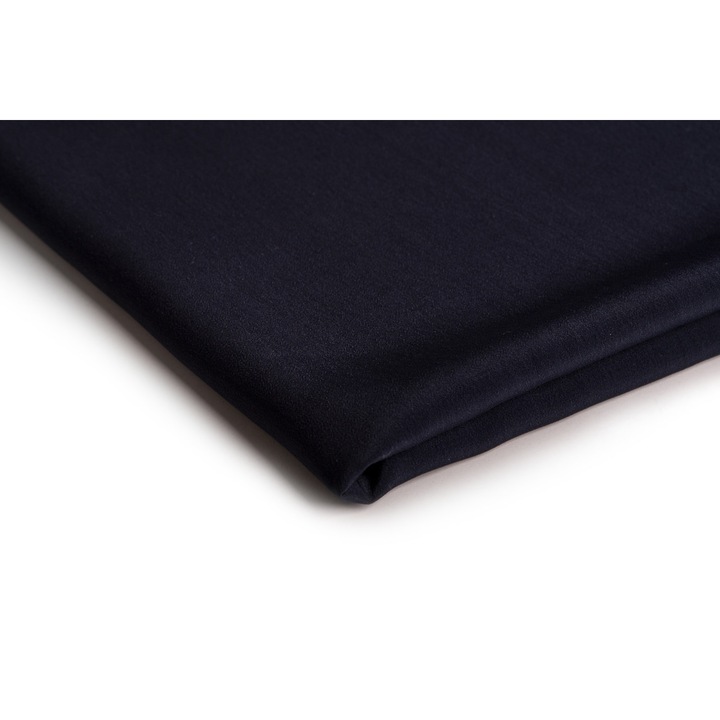 Material tesut, tip Creponata, Kelly Crep, Albastru marin, 50 cm x 150 cm