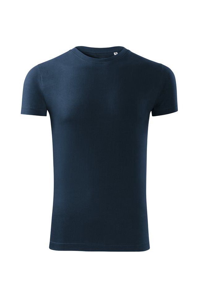 Tricou pentru barbati - F43, L, Albastru