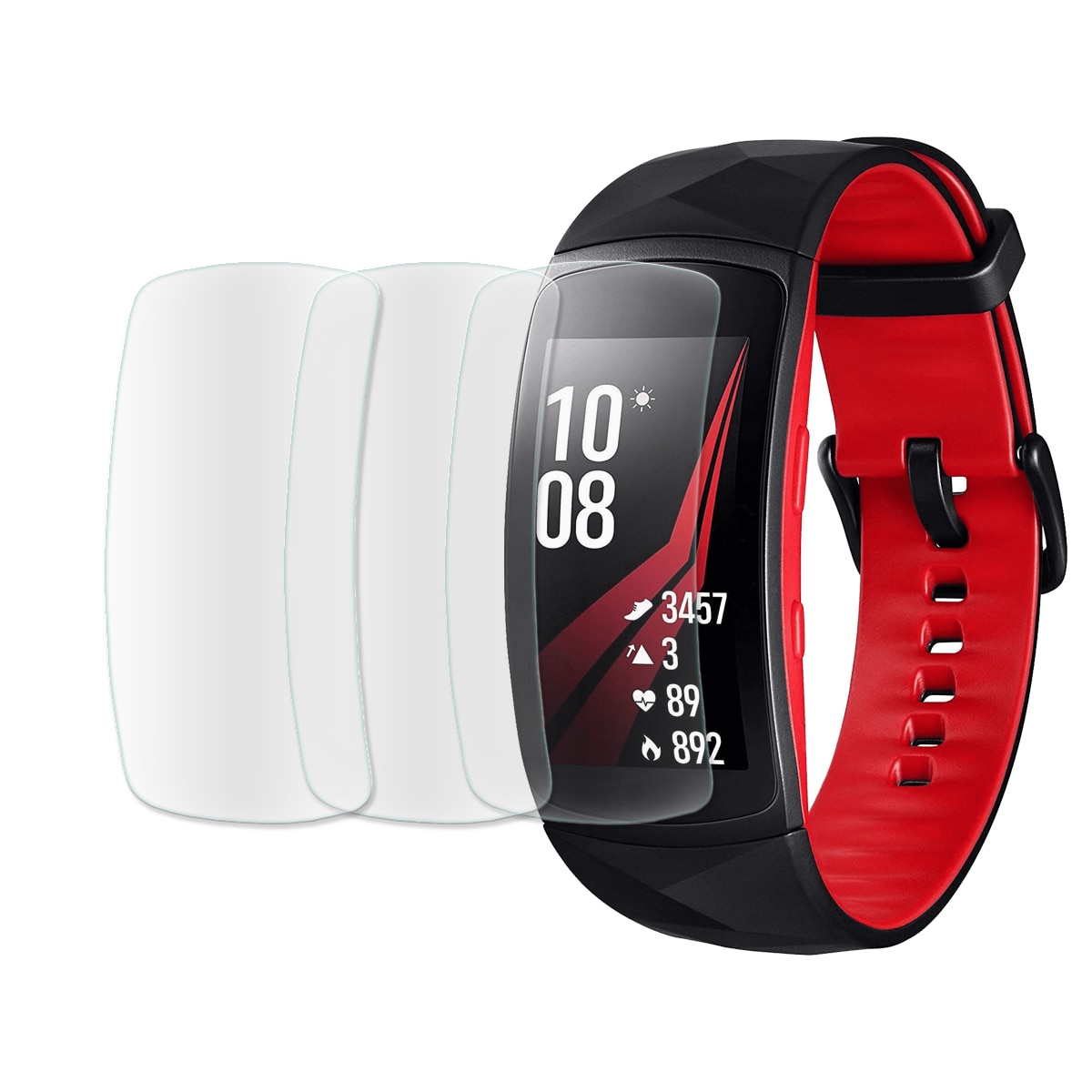 Set 3 folii ceas, 3MK, PET, Transparent