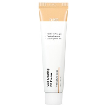 Crema colorata pentru fata Cica Clearing BB Cream, Purito, Natural Beige 23, 30 ml Crema colorata pentru fata Cica Clearing BB Cream, Purito, Natural Beige 23, 30 ml