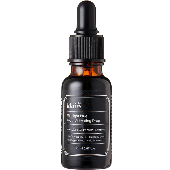 Serum anti-imbatranire Midnight Blue Activating Youth Drop, Klairs, 20 ml