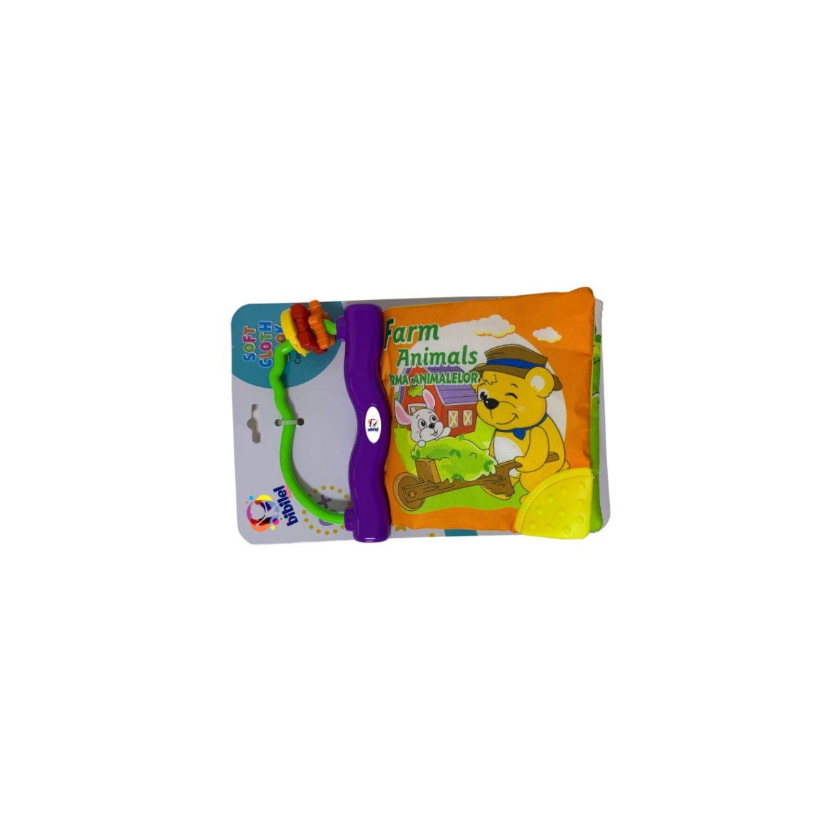 Carte textila, Ferma Animalelor, Multicolor