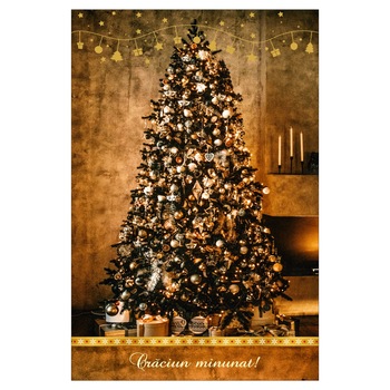 Felicitare de Craciun, cu plic,  Felicitare de Craciun, cu plic,