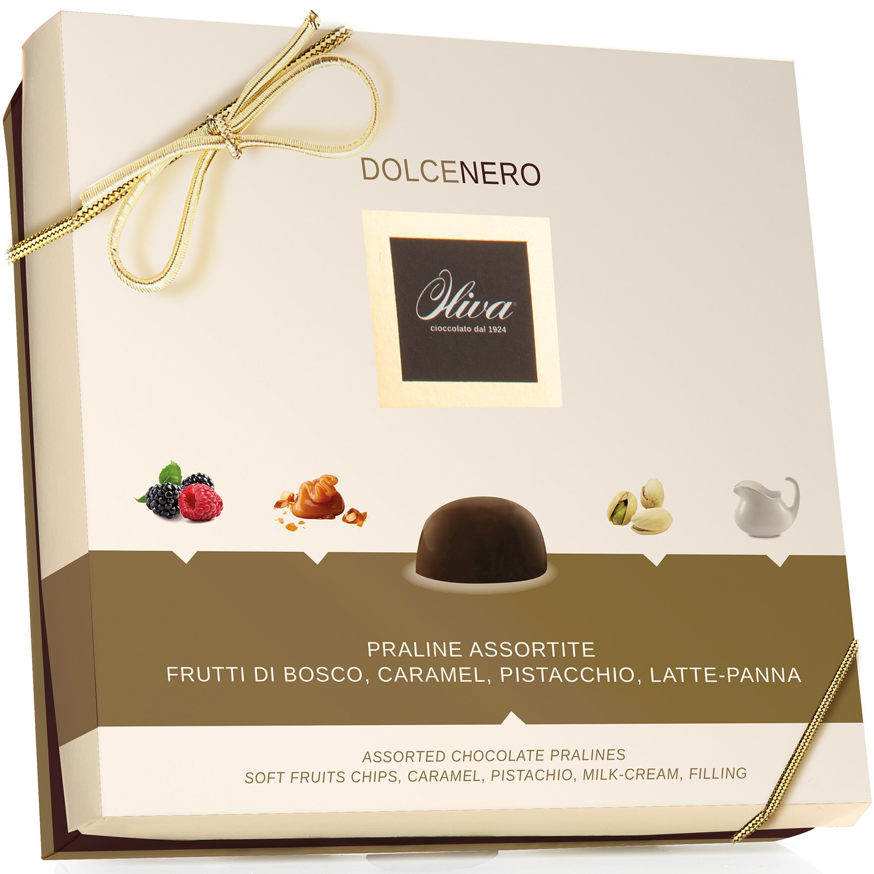 Praline asortate Luxury Dolcenero Mixt Oliva, 350 g