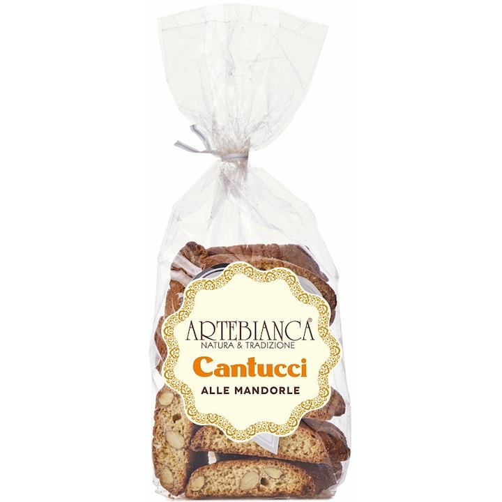 Cantucci cu migdale Arte Bianca, 250 g