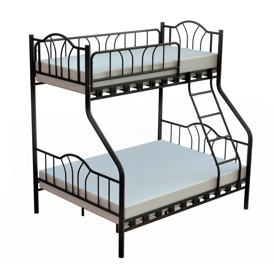 Pat supraetajat Imaj 200x140x175cm negru