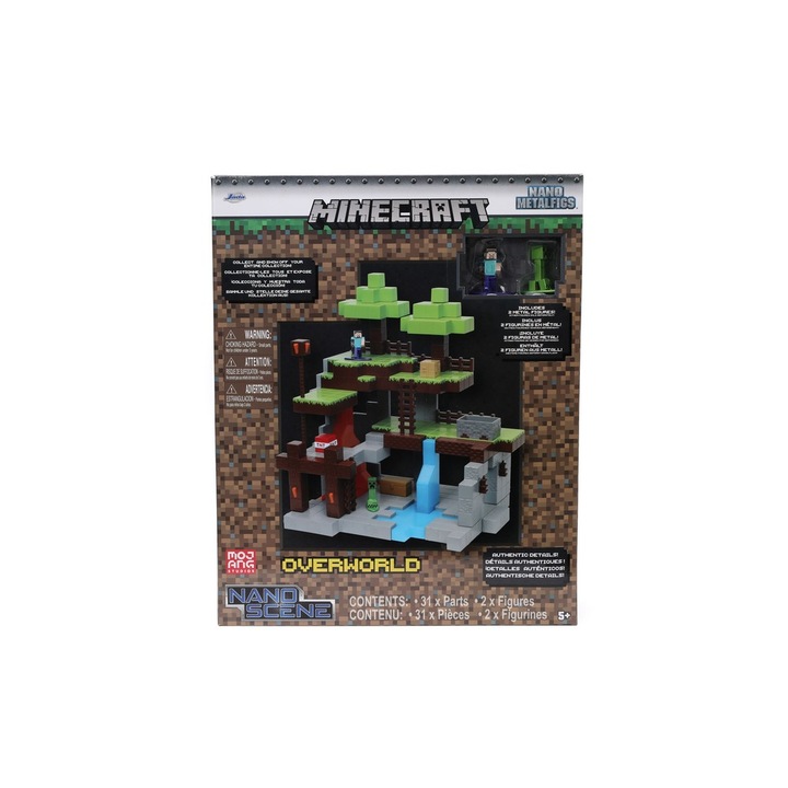 Jada - Nano Scene Minecraft Overworld játékszett (253265006)