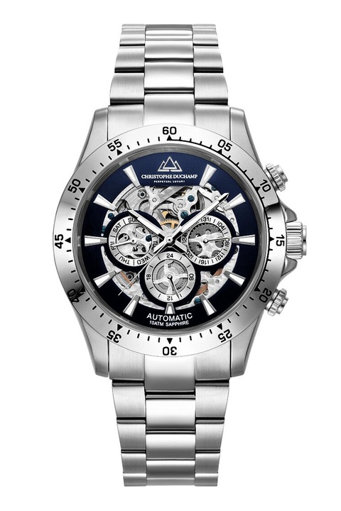 Christophe Duchamp, Автоматичен мултифункционален часовник, Сребрист
