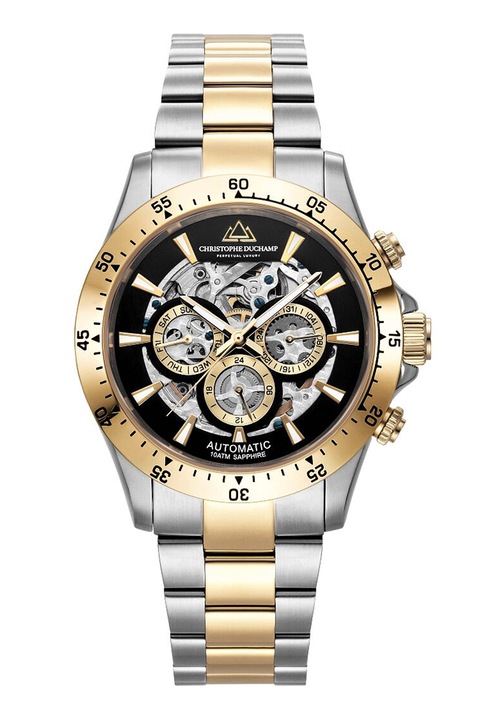 Christophe Duchamp, Автоматичен мултифункционален часовник, Сребрист / Златист
