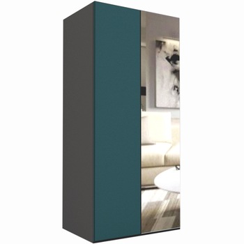 Dulap Genarom LEX B, Decor 0244 / Oglinda, 100 x 218 x 66 cm Dulap Genarom LEX B, Decor 0244 / Oglinda, 100 x 218 x 66 cm