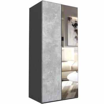 Dulap Genarom LEX C, Decor 4298 / Oglinda, 100 x 218 x 66 cm Dulap Genarom LEX C, Decor 4298 / Oglinda, 100 x 218 x 66 cm