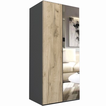 Dulap Genarom LEX D, Decor K002 / Oglinda, 100 x 240 x 66 cm Dulap Genarom LEX D, Decor K002 / Oglinda, 100 x 240 x 66 cm