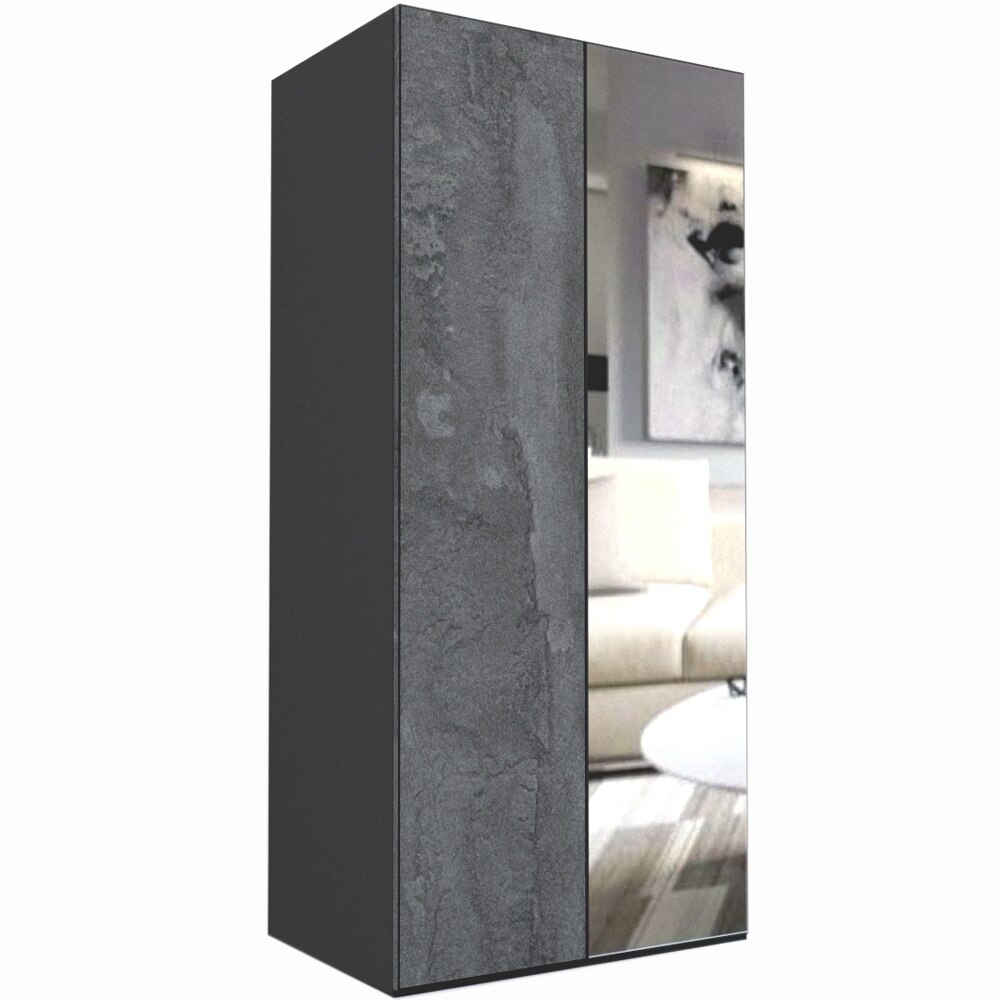 Dulap Genarom LEX A, Decor K352 / Oglinda, 100 x 240 x 66 cm