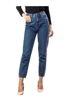 Blugi Dama Mom Fit YellySix Bleumarin Blugi Dama Mom Fit YellySix Bleumarin