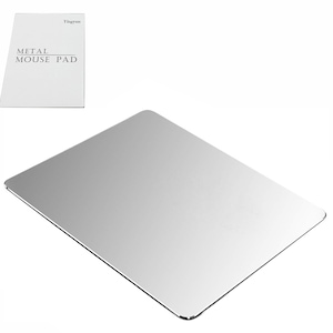 Mousepad, Aluminiu, 240x200mm, Argintiu