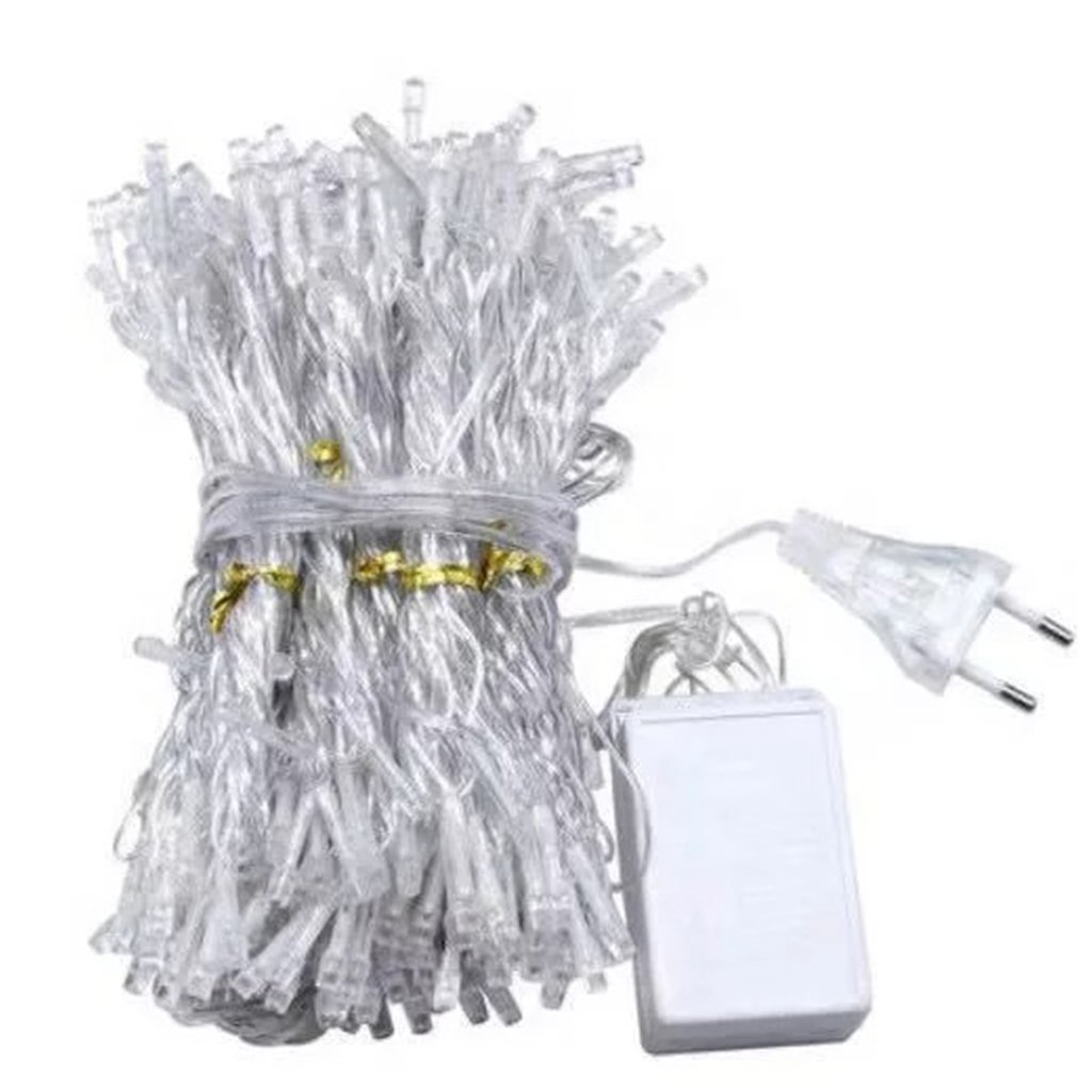 Perdea cu franjuri/turturi 3M 120 LED-uri conectabila