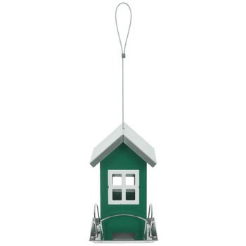 Hranitor exterior pasari, Progarden, Metal, 20 cm, Verde Hranitor exterior pasari, Progarden, Metal, 20 cm, Verde
