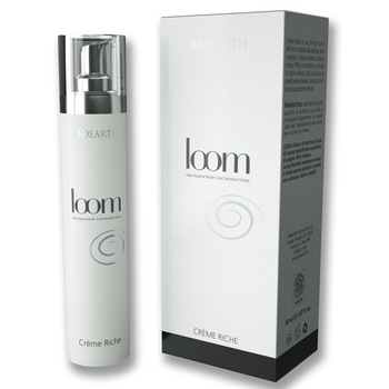 Crema hidratanta cu melc, bio Loom Bioearth - ten uscat si matur, 50 ml Crema hidratanta cu melc, bio Loom Bioearth - ten uscat si matur, 50 ml