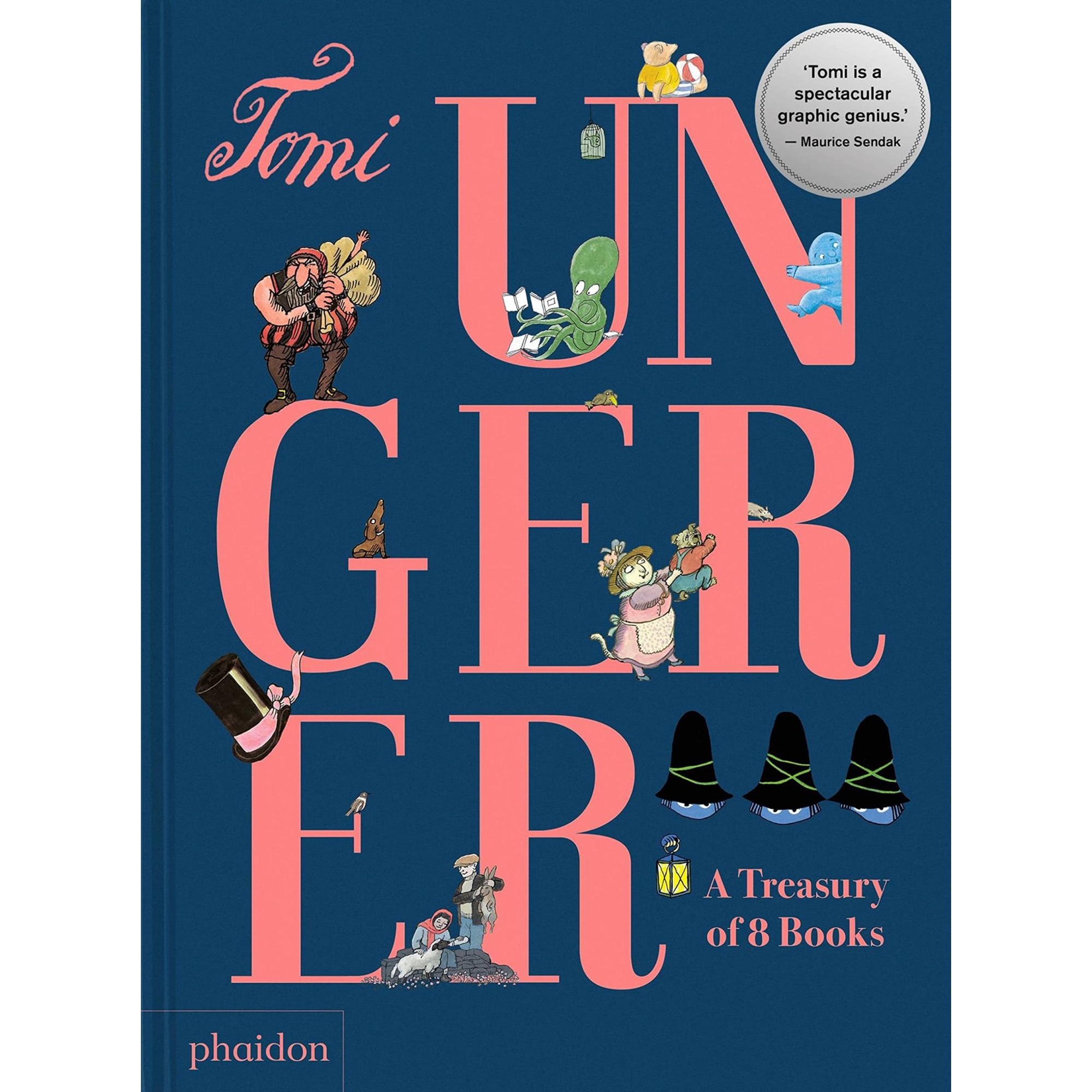 Tomi Ungerer: A Treasury of 8 Books - Tomi Ungerer, ed 2021
